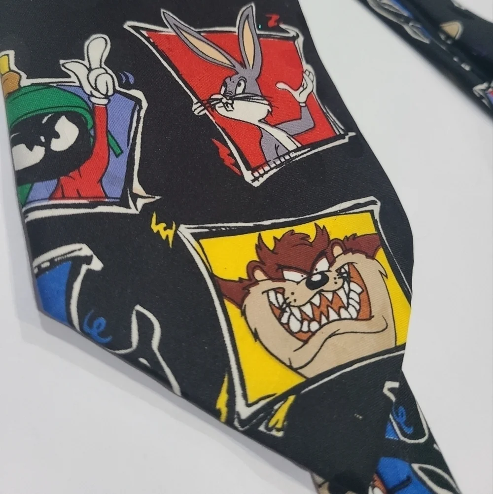 1995 Warner Brothers Looney Tunes Character tie